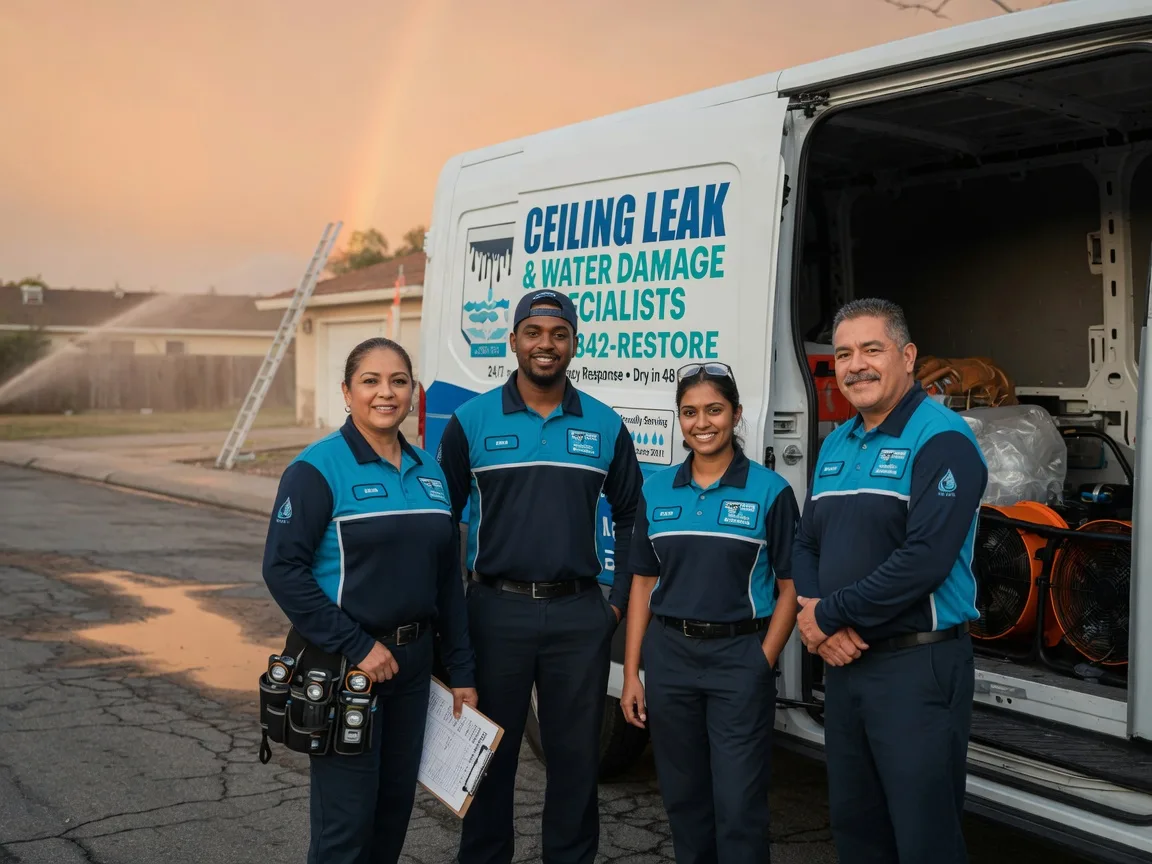 Ceiling Leak Cleanup company in Seal Beach, CA